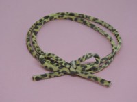 Strikhaarbandje luipaardprint bruin